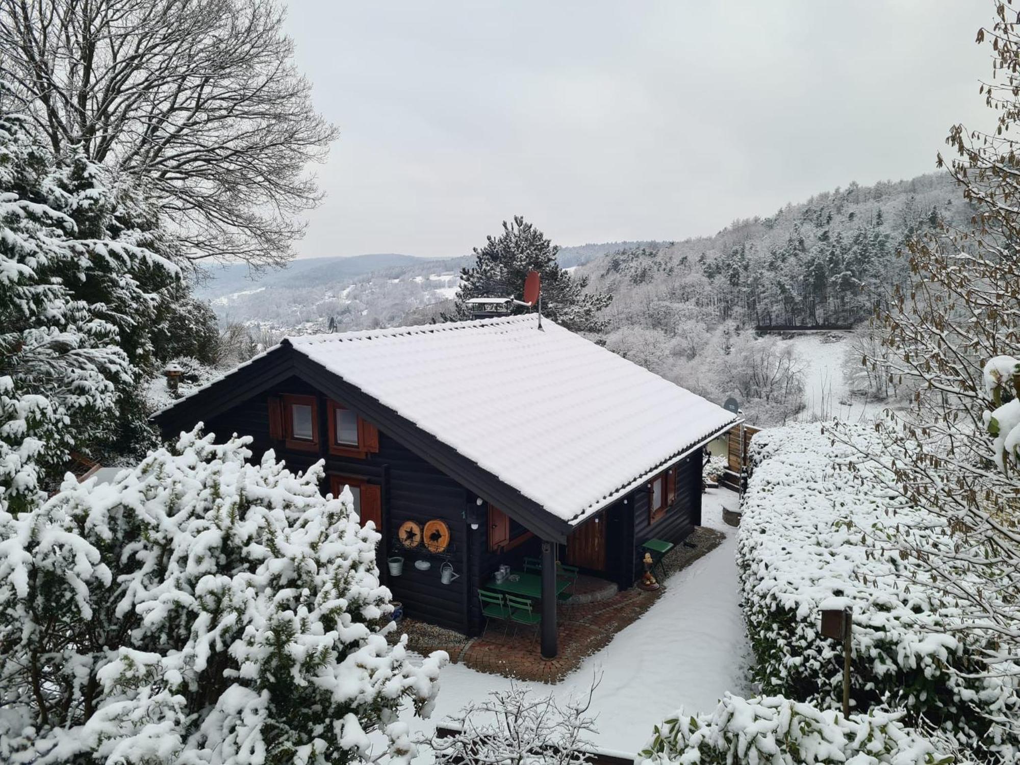 Chalet Spessart Dammbach Exteriér fotografie